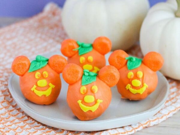 Mickey Pumpkin Truffles