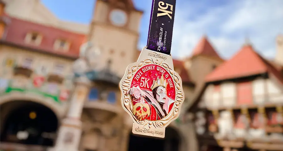 First look at the 2021 Disney Wine & Dine Half Marathon Weekend medals