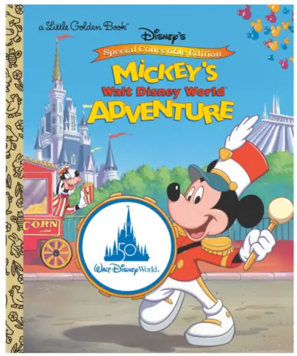 Mickey’s Walt Disney World Adventure Little Golden Book Cover