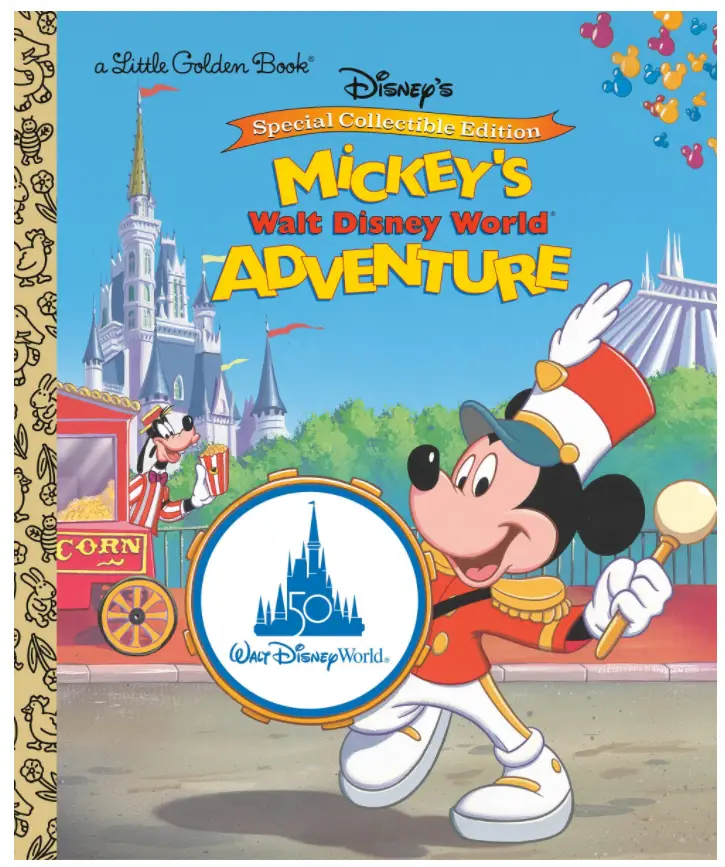 Mickey’s Walt Disney World Adventure Little Golden Book Available for Preorder