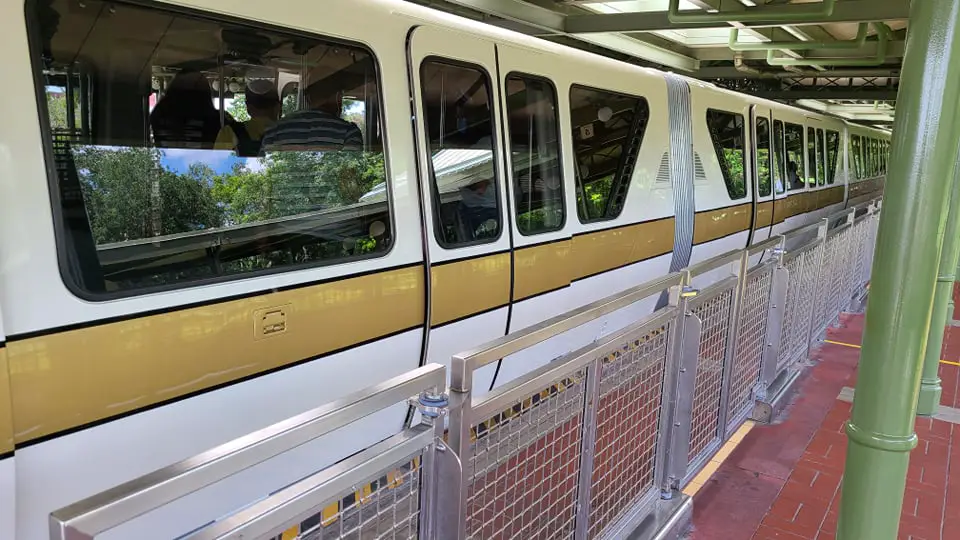 Monorail Gold is back in service after refurbishment