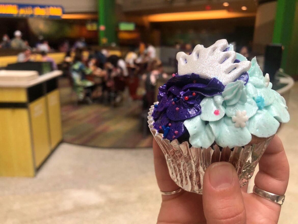 This Disney’s World Princess Week Cupcake Honors Two Princesses in Epcot