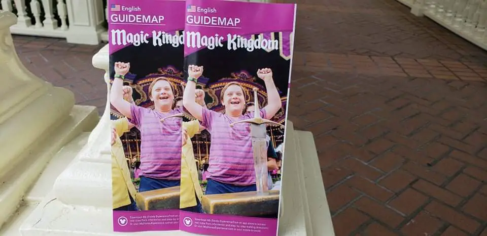 Magic Kingdom's Park Map shows Disney World is "A Place Where Everyone is Welcome"