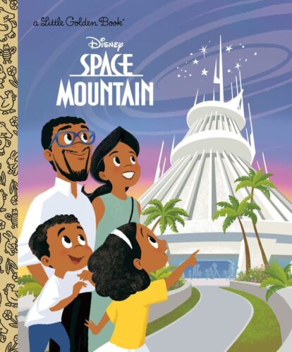 Cover of Disney's Space Mountain Little Golden Book