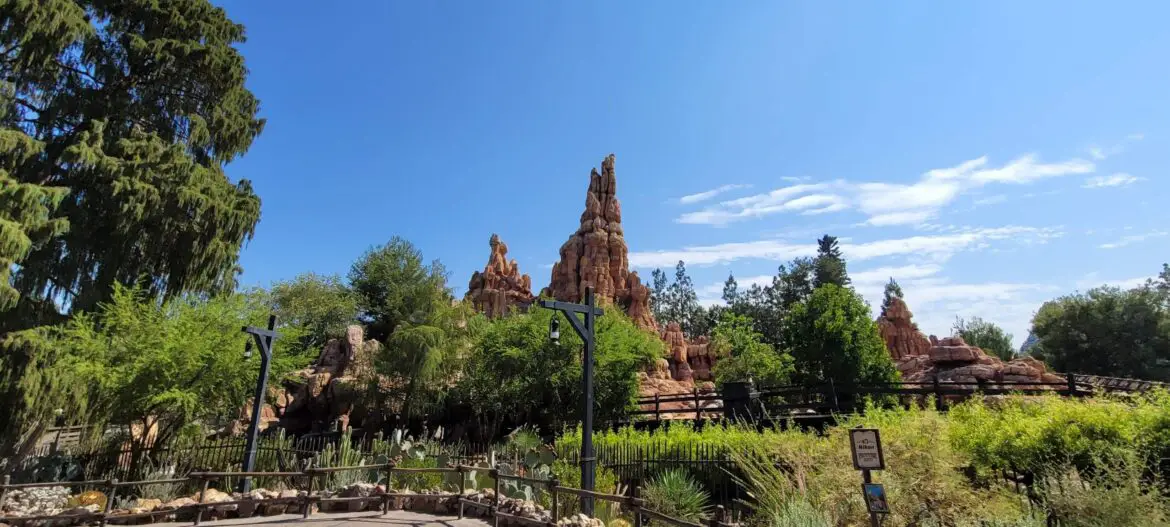Big Thunder Mountain is now closed for refurbishment