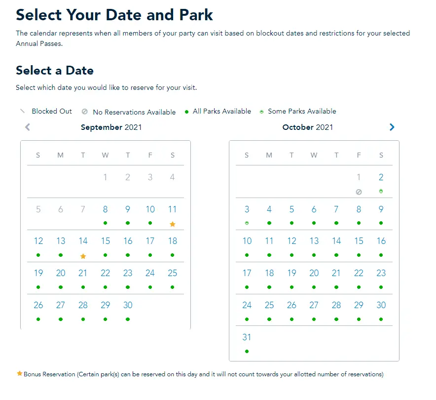My Disney Experience makes changes to how Annual Passholders book Park Reservations