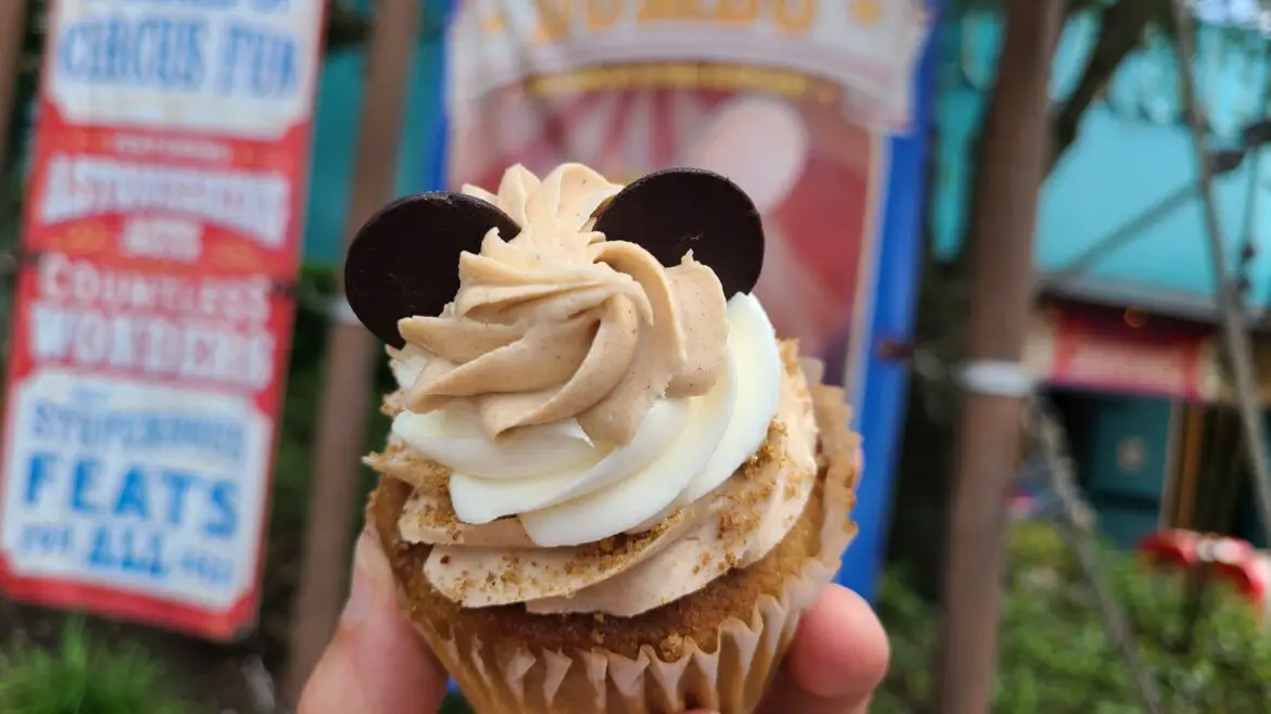 New Mickey Churro Cupcake now at Big Top Souvenirs