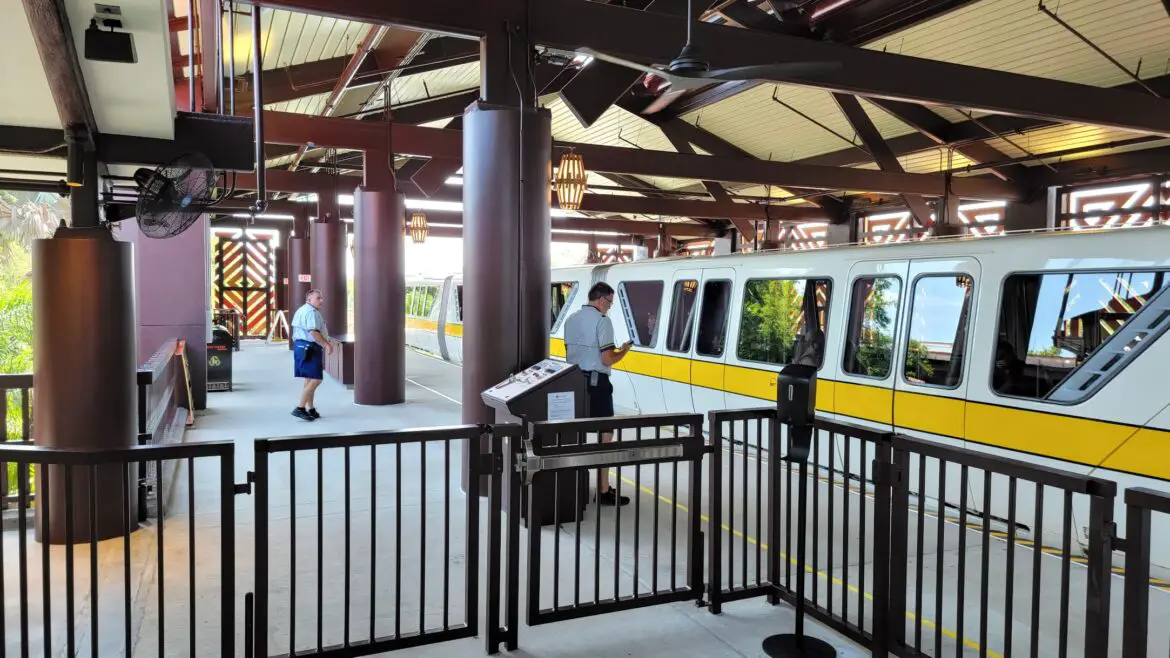 Disney’s Polynesian Resort Monorail Station is now in operation