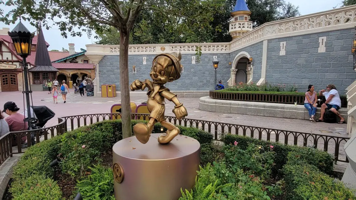 More Disney Fab 50 Statues appear in the Magic Kingdom