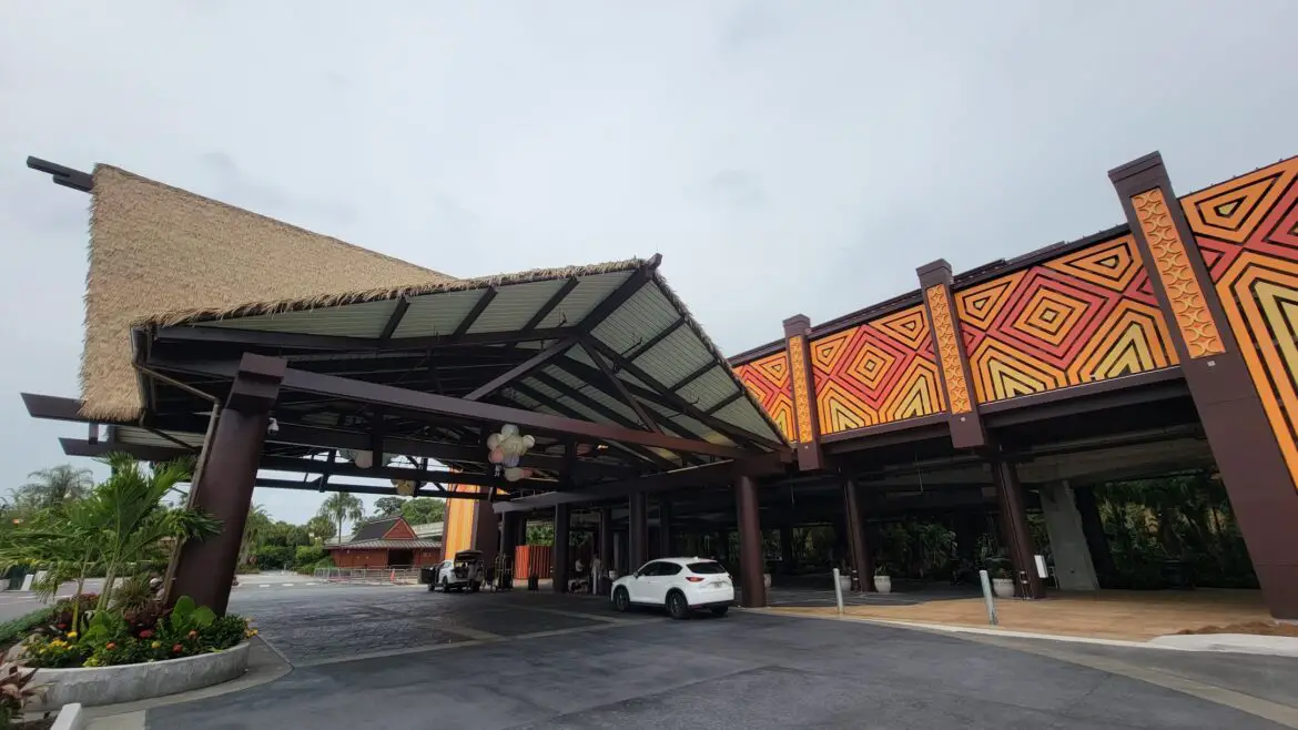 Disney’s Polynesian Village Resort Entrance makeover is complete