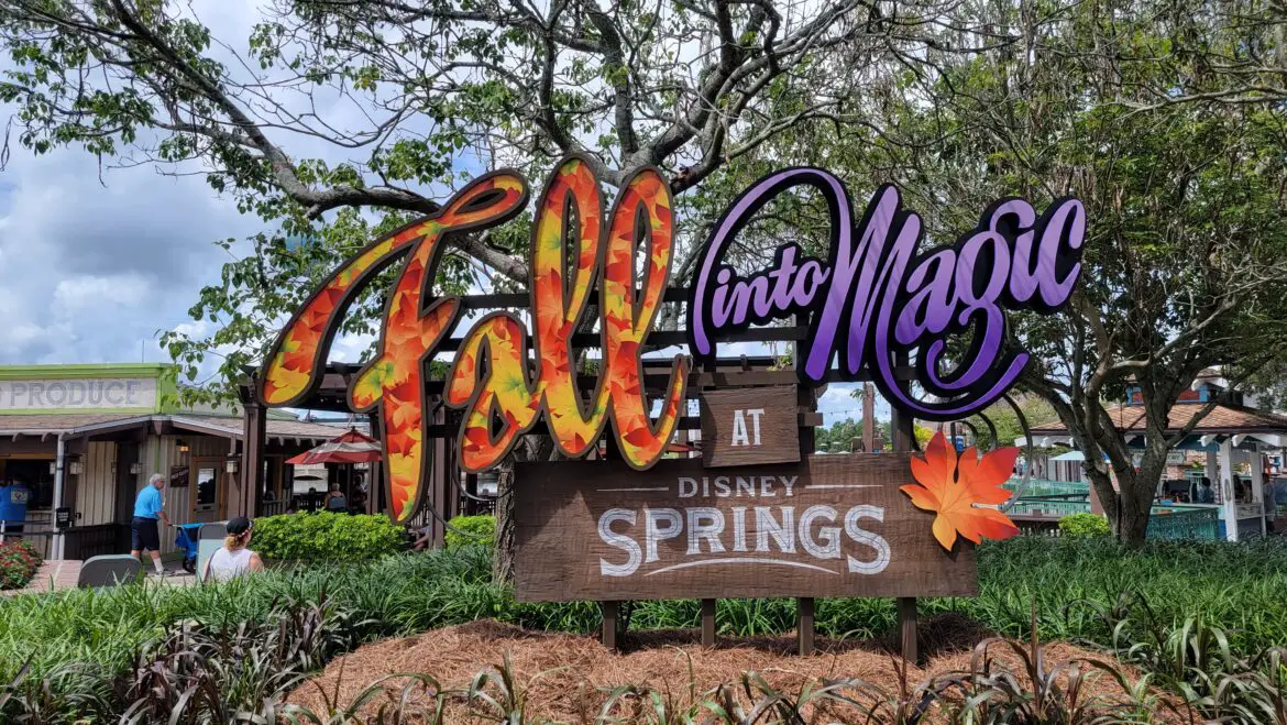 Fall Has Arrived at Disney Springs