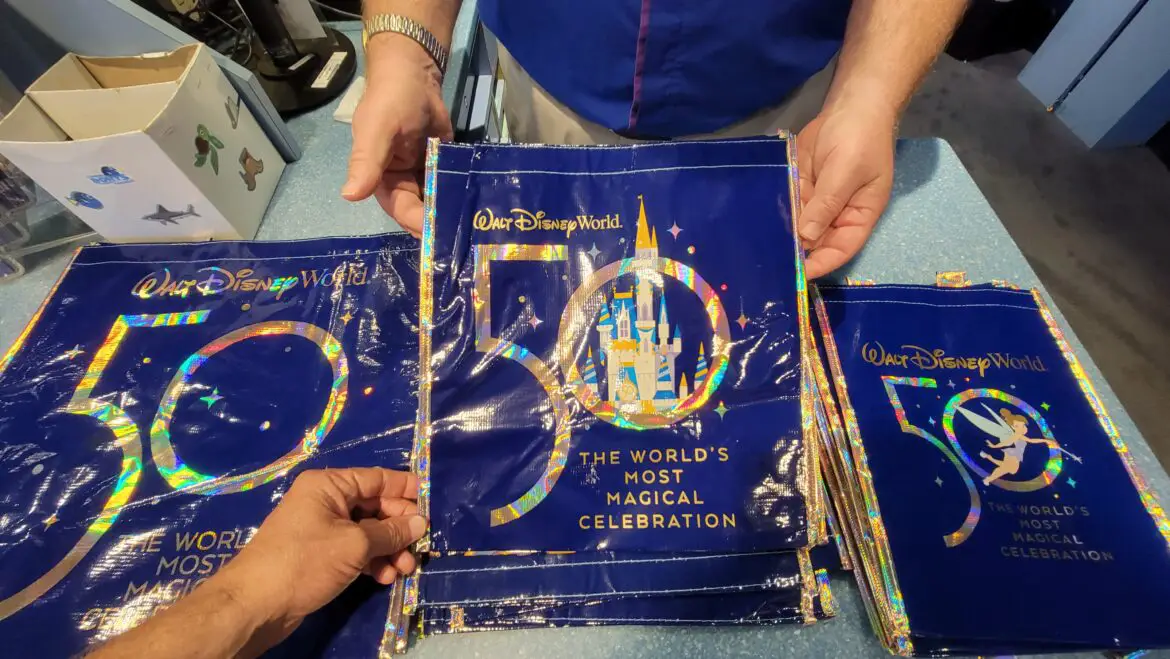50th Anniversary Reusable bags debut at Walt Disney World