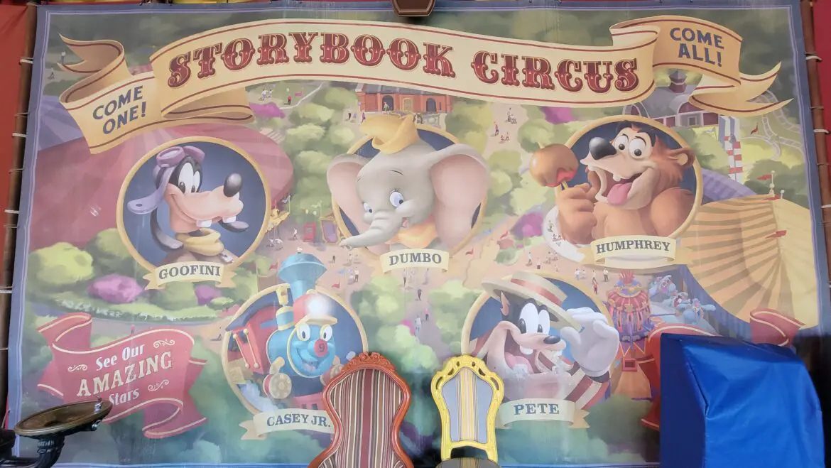 Storybook Circus tent refurbishment is now complete for 50th Anniversary