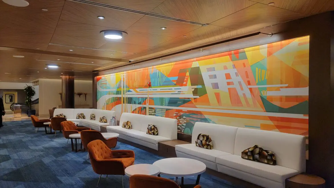 Disney’s Contemporary Resort Lobby Construction is now complete
