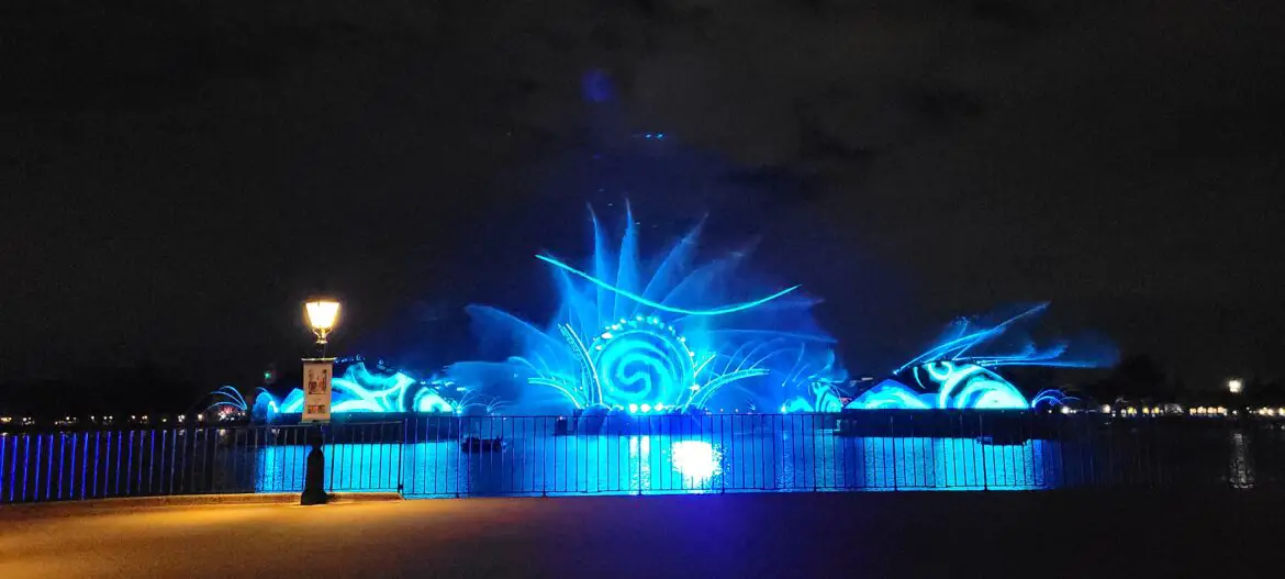 The first performance of Epcot’s Harmonious Nighttime Spectacular