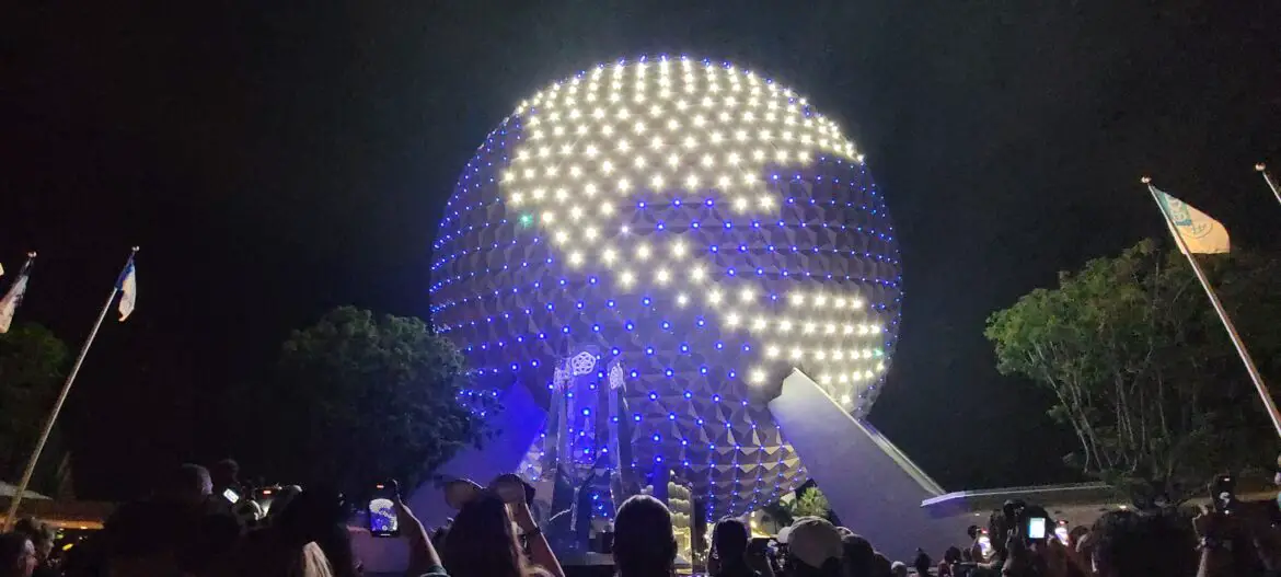 Epcot’s “Beacon of Magic” Lights up the Disney Skyline in its Debut