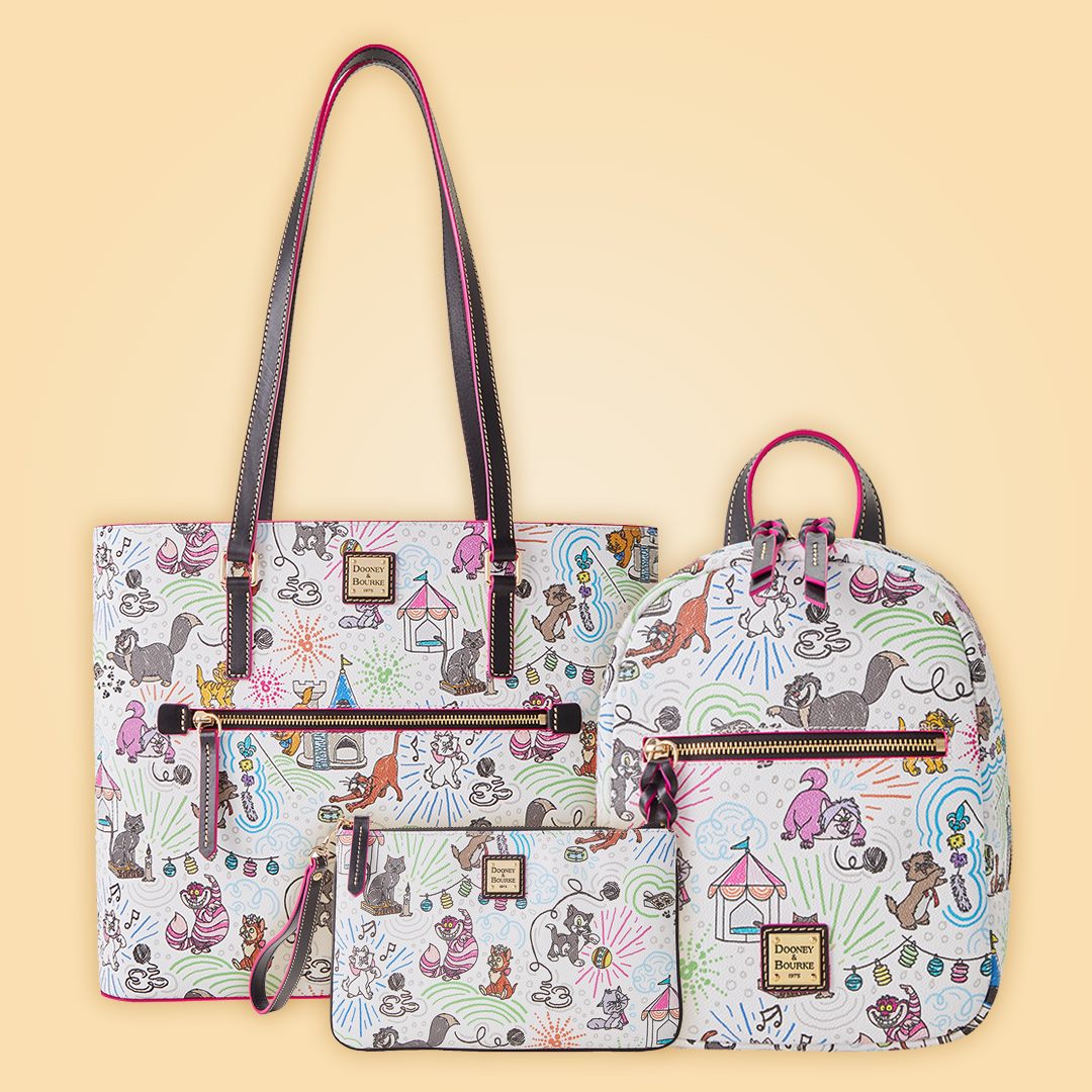 Fanciful New Disney Cats Dooney and Bourke Collection