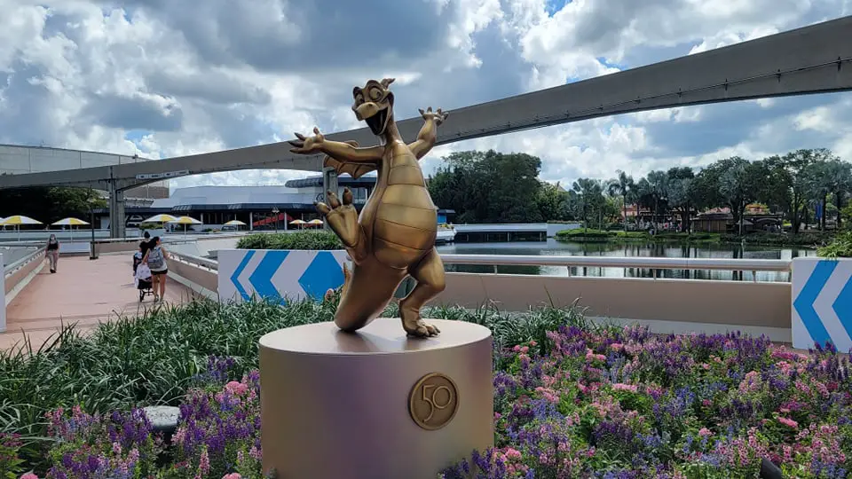New Disney Fab 50 Statues debut in Epcot