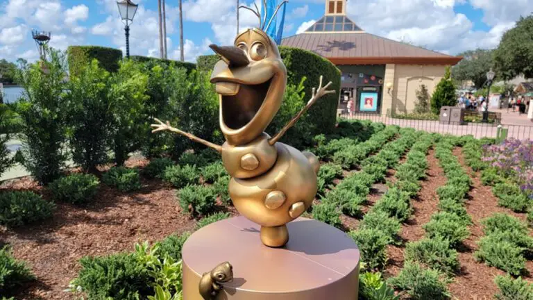 New Disney Fab 50 Statues debut in Epcot | Chip and Company