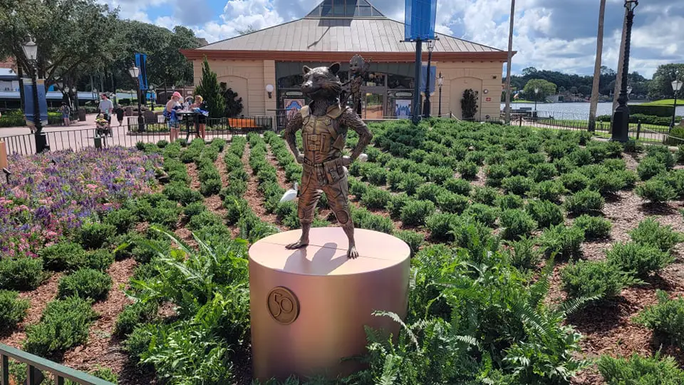 New Disney Fab 50 Statues debut in Epcot
