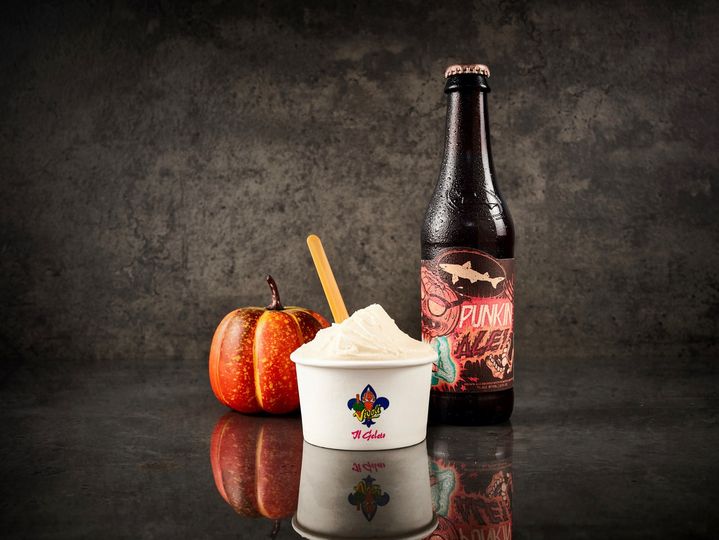 A new 21 and older Pumpkin Beer Gelato is now available in Disney Springs