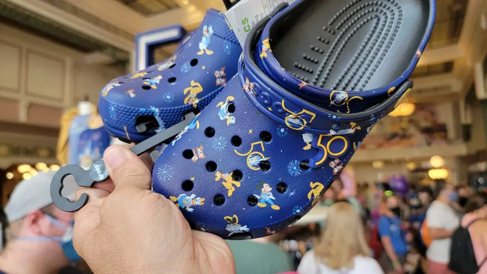 Step Out In Style With The Walt Disney World 50th Anniversary Crocs