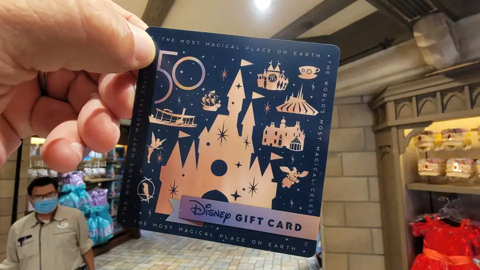 Walt Disney World 50th Anniversary Gift Cards