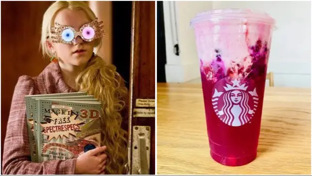 Magical Luna Lovegood Refresher To Order At Starbucks!