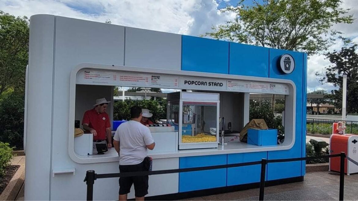 New Popcorn Stand is now open in Epcot