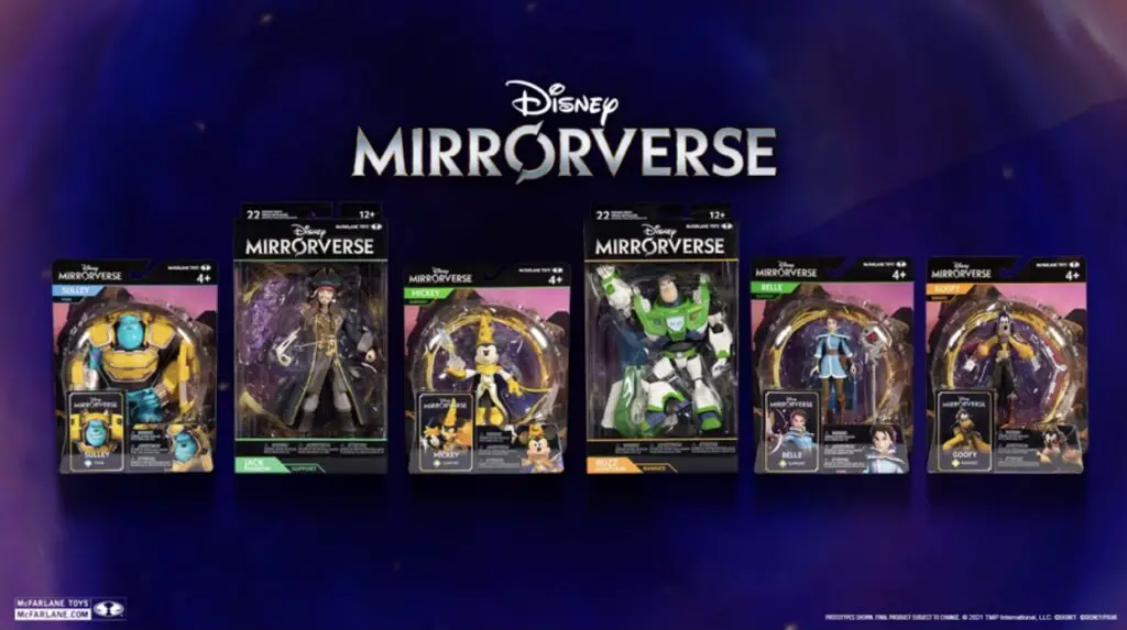 First Look at Disney Mirrorverse with New McFarlane Collectible Figures