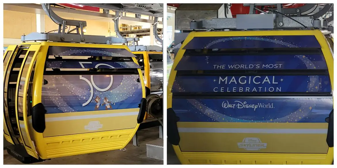 Disney’s Skyliner just received a 50th Anniversary Makeover