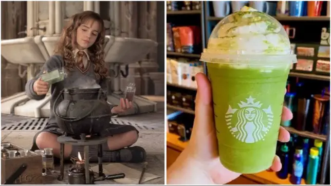 Magical Polyjuice Potion Frappuccino To Order At Starbucks