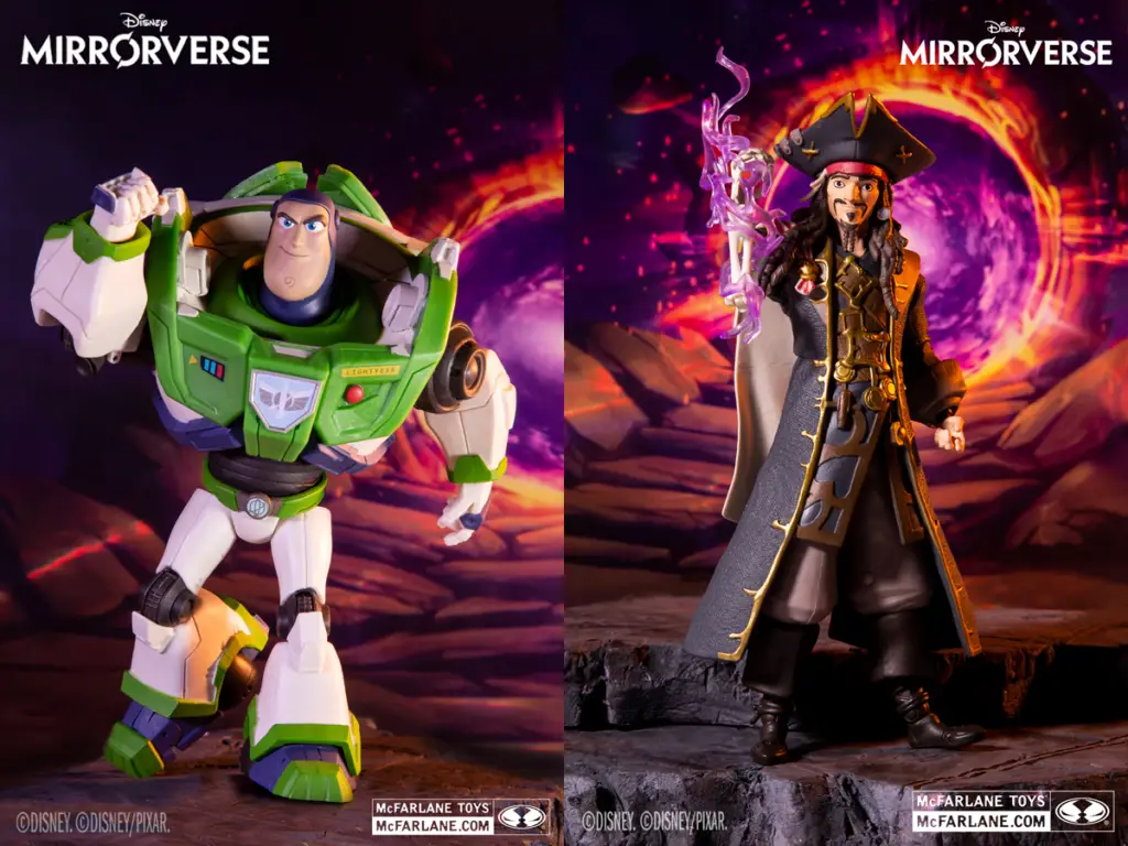 First Look at Disney Mirrorverse with New McFarlane Collectible Figures