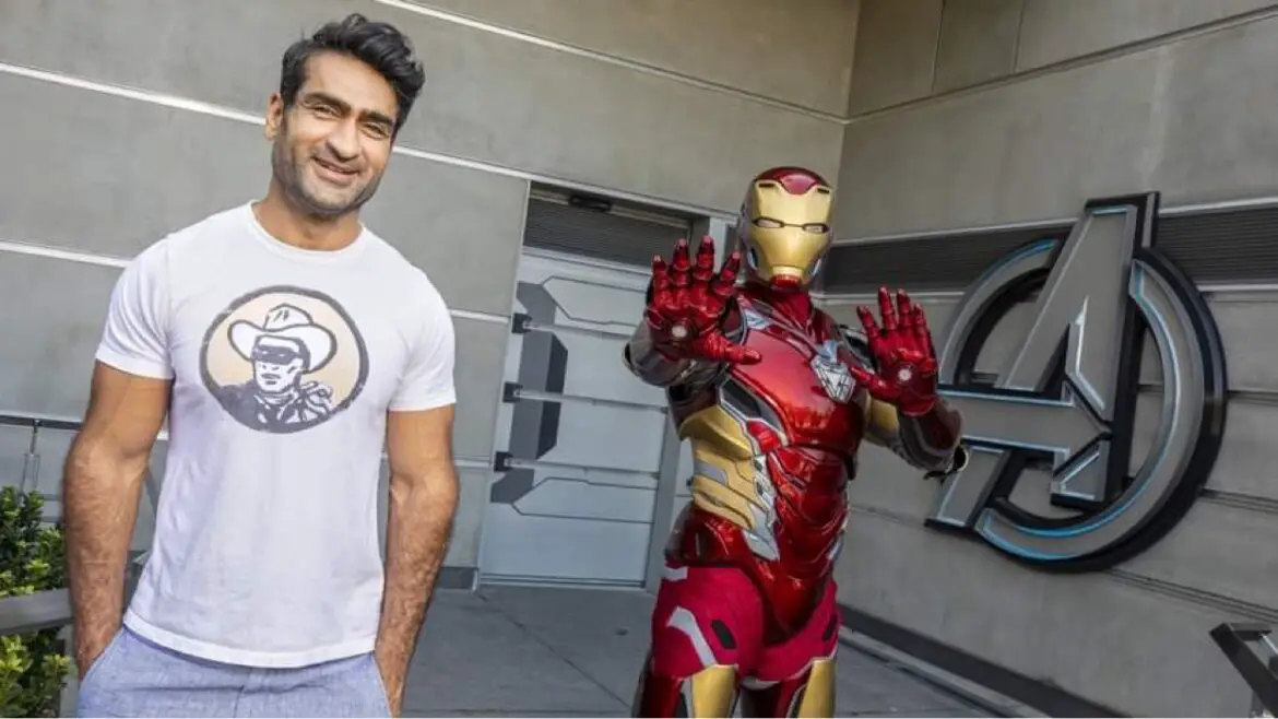 ‘Eternals’ Actor Kumail Nanjiani Visits Avengers Campus