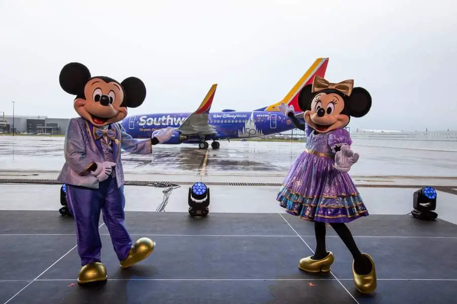 Southwest Airlines giving away 50 trips to Walt Disney World for the 50th Anniversary