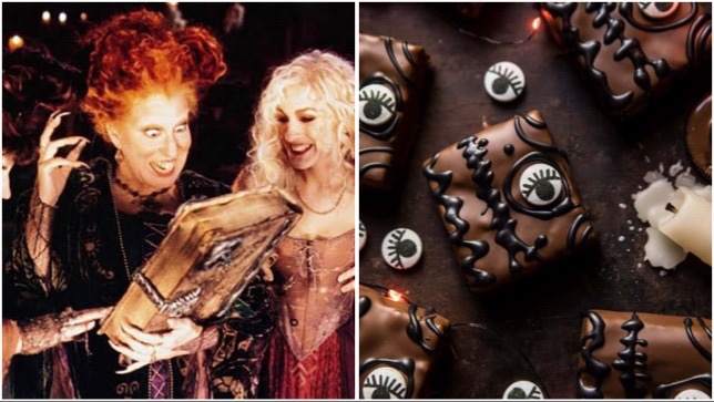 These Spooky Hocus Pocus Book Of Spells Brownies Will Put A Spell On You!