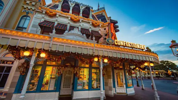 Main Street Confectionery opens early in the Magic Kingdom