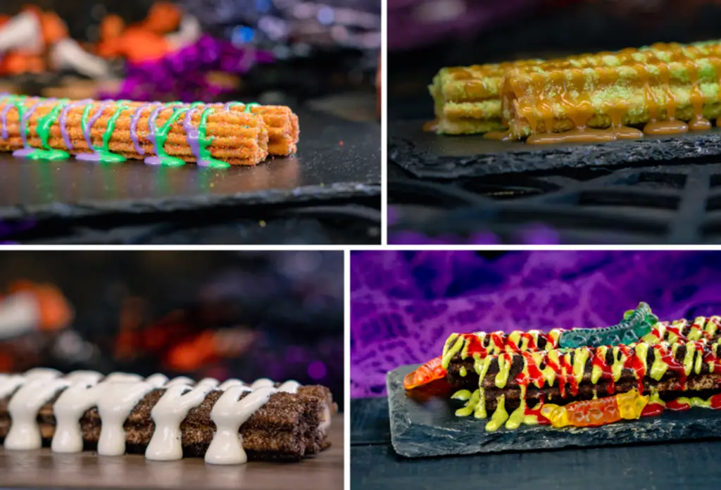 Check out these all new Halloween Churros at the Disneyland Resort