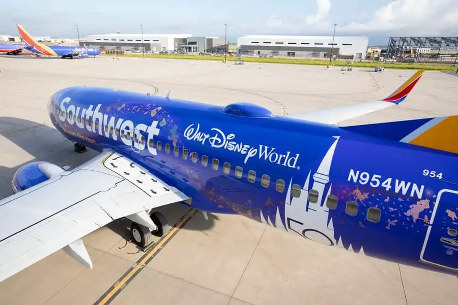 Southwest Airlines giving away 50 trips to Walt Disney World for the 50th Anniversary