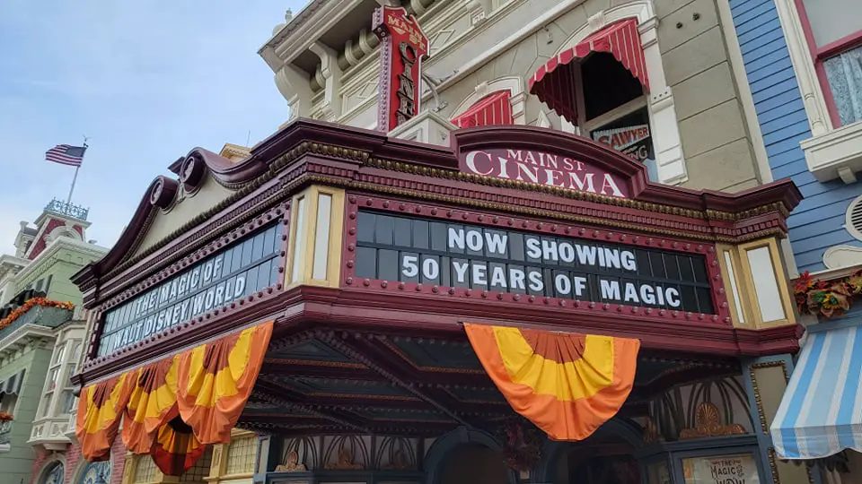 Main Street Cinema Now Open in the Magic Kingdom