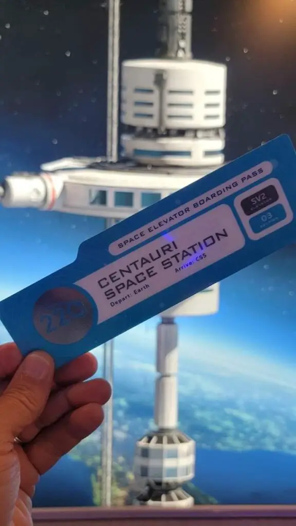 Space 220 in Epcot is now using a Virtual Queue System