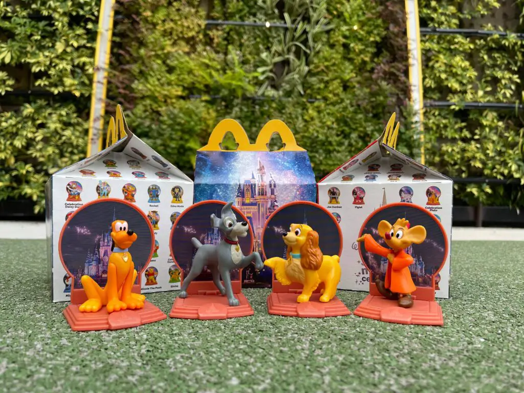Disney World 50th Anniversary Happy Meal Toys Are Now at McDonald's
