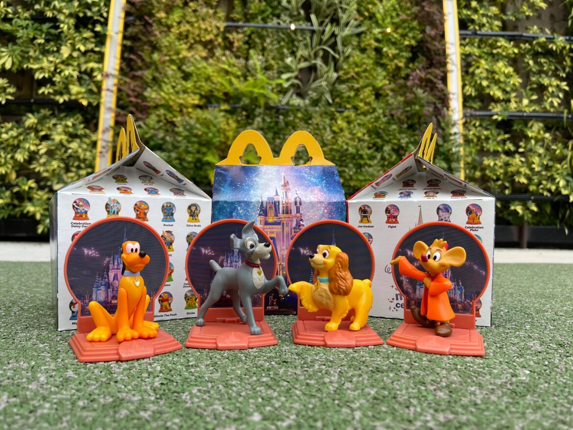 Disney World 50th Anniversary Happy Meal Toys Are Now at McDonald’s