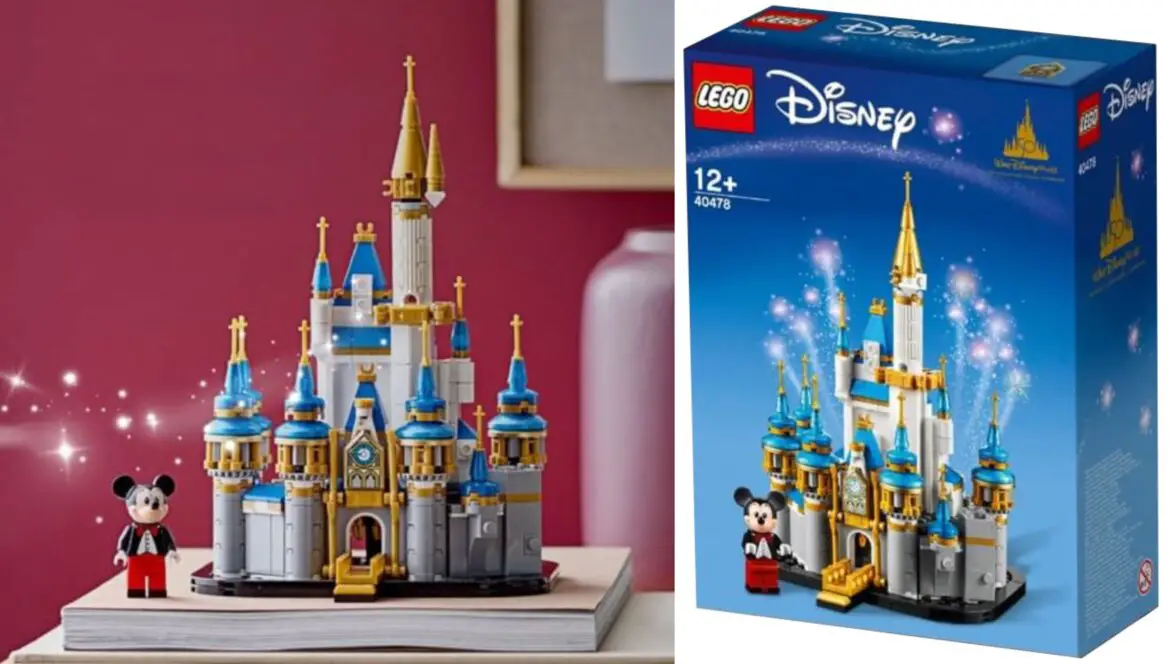 LEGO Announces New Cinderella Castle Mini LEGO Set for 50th Anniversary Celebration at WDW