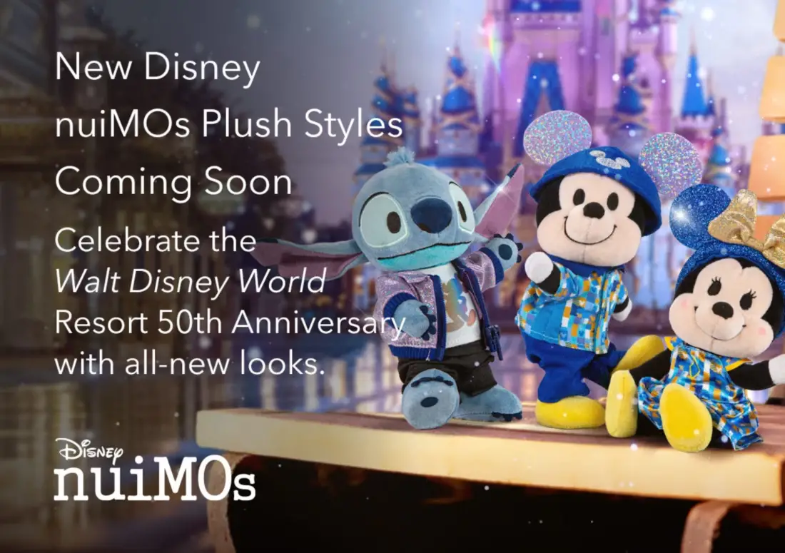 50th Anniversary nuiMOs Styles Coming Soon to Disney