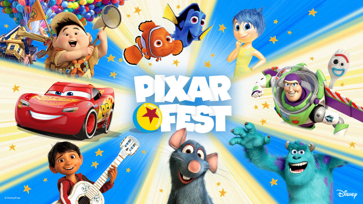 Pixar Fest is Coming to Disney+ this Month