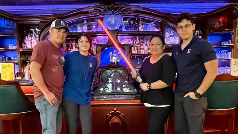 Family of Fallen Marine Visits Disneyland to Rebuild Lightsaber in His Honor