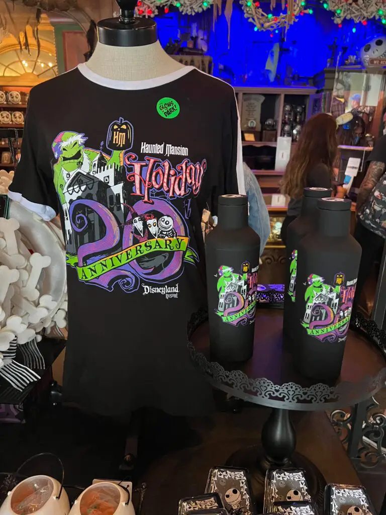 New Haunted Mansion Holiday 20th Anniversary Merch materializes in Disneyland