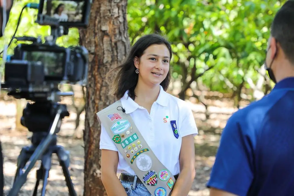 Disney & Dole Honor Girl Scout Hawaii Winner For Her Courage And Kindness!