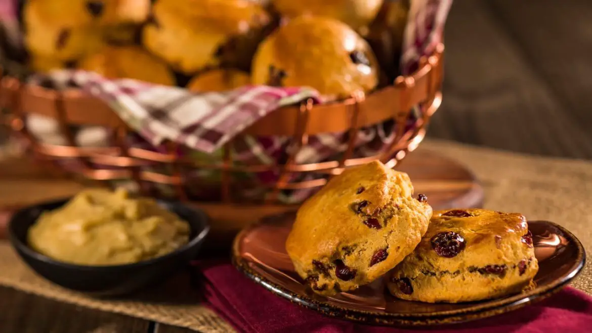Pumpkin Cranberry Scones From Disney’s Grand Floridian Resort To Make At Home!